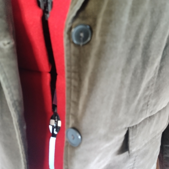 New Frontier Fine Corduroy Blazer Olive size XL - Picture 3 of 8